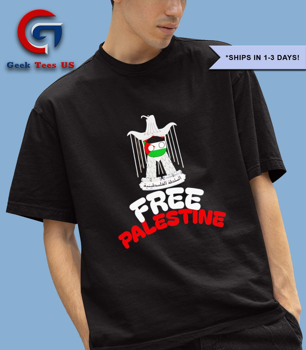Zhang yong free palestine shirt