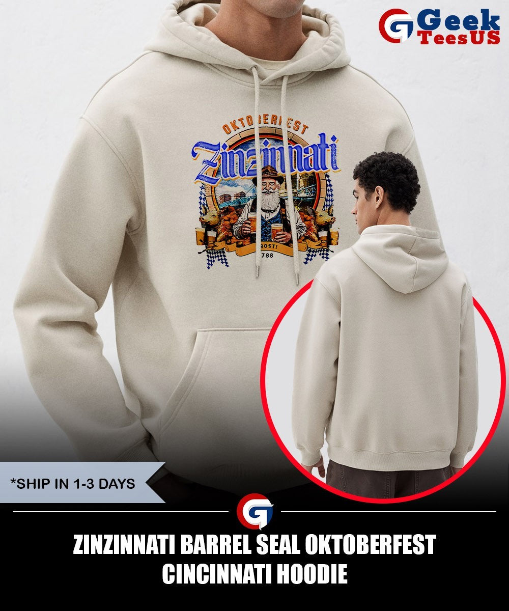 Zinzinnati Barrel Seal Oktoberfest Cincinnati shirt