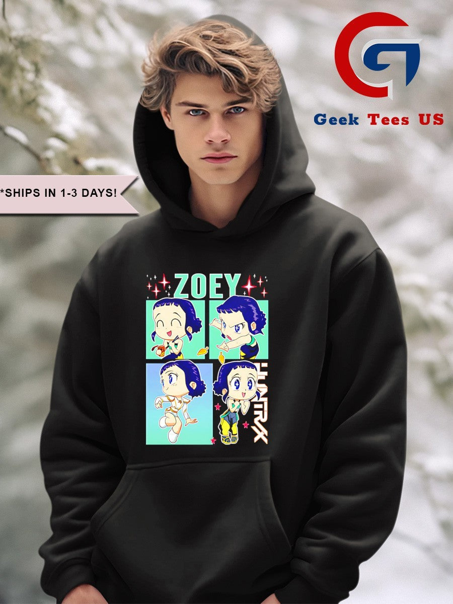 Zoey Kpop Demon Hunters chibi shirt