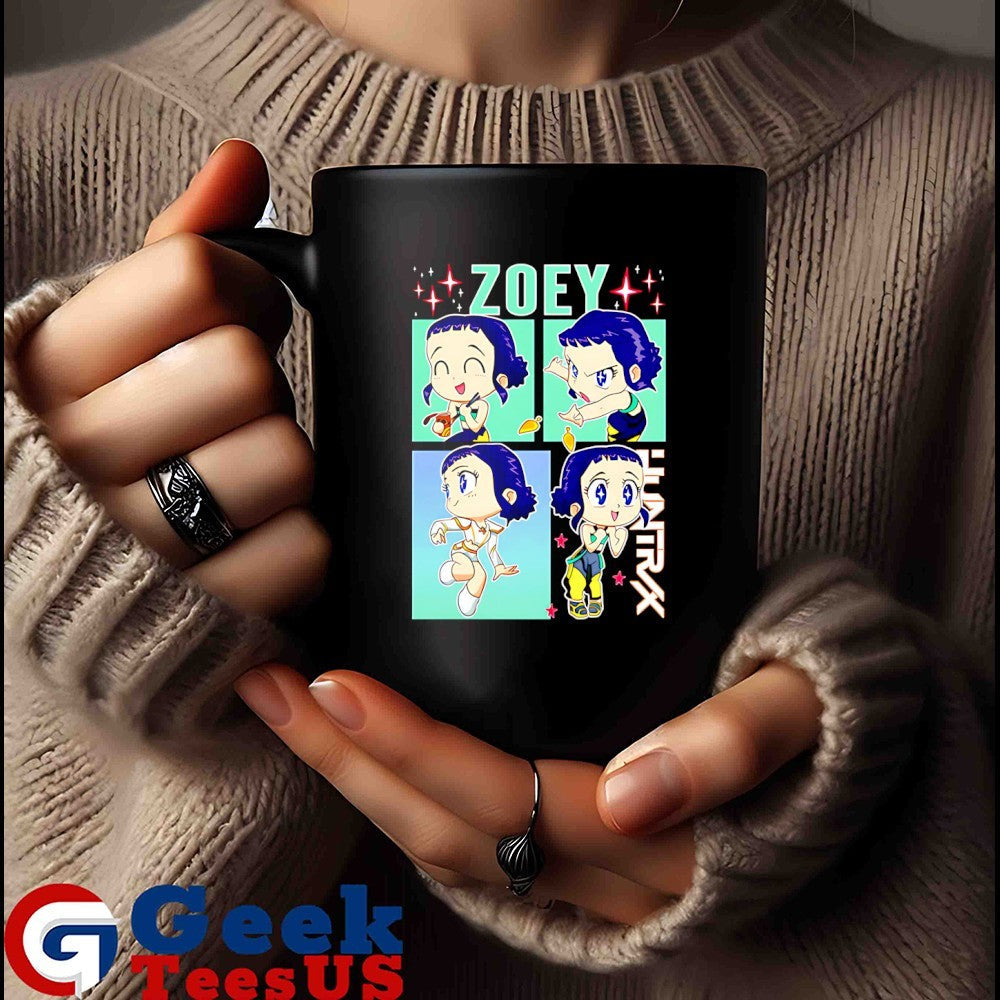 Zoey Kpop Demon Hunters chibi shirt