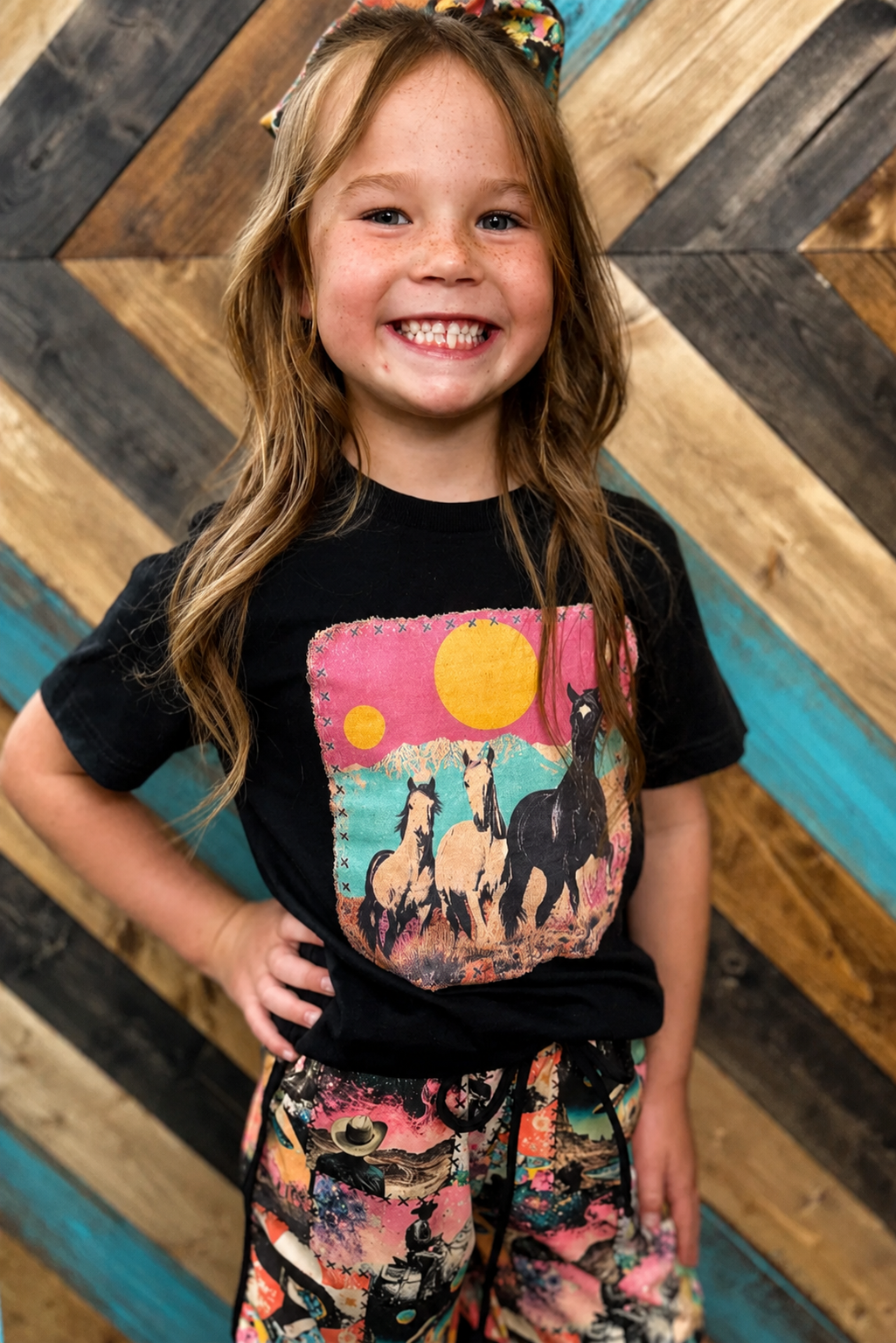 Mini Cosmic Cowgirl Tee
