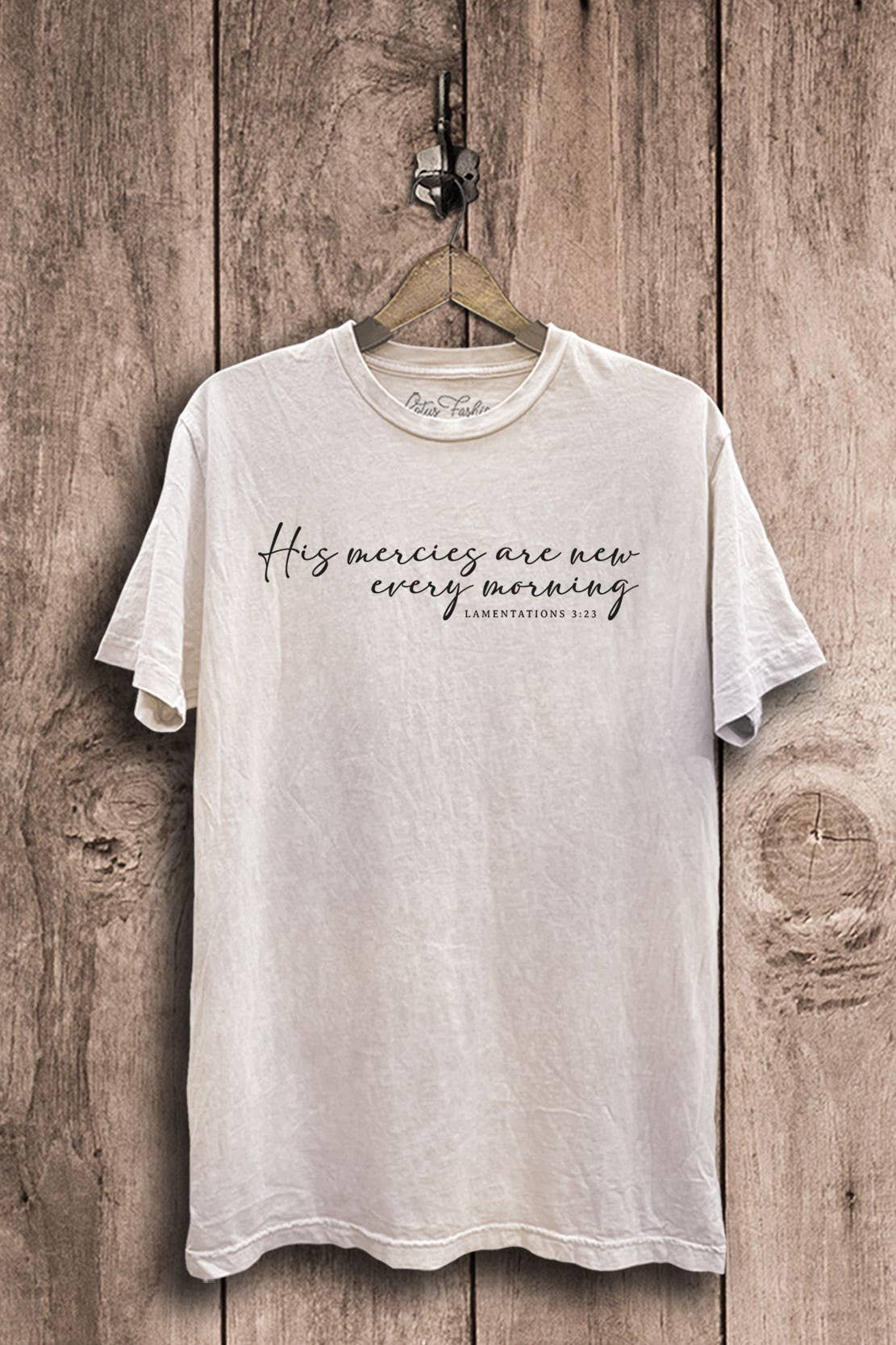 His Mercies Are New Every Morning Graphic Top