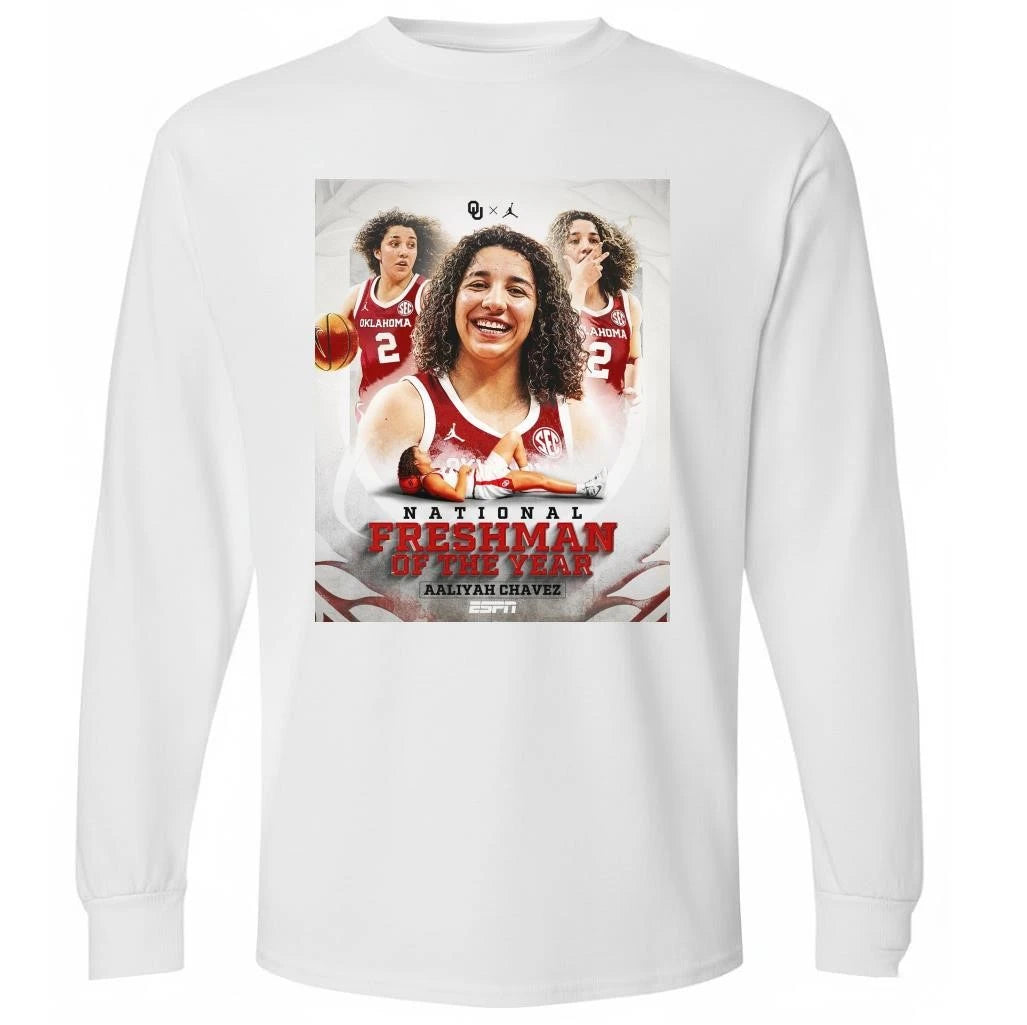 Aaliyah Chavez Has Been Named ESPN National Freshman Of The Year 2026 Shirt
