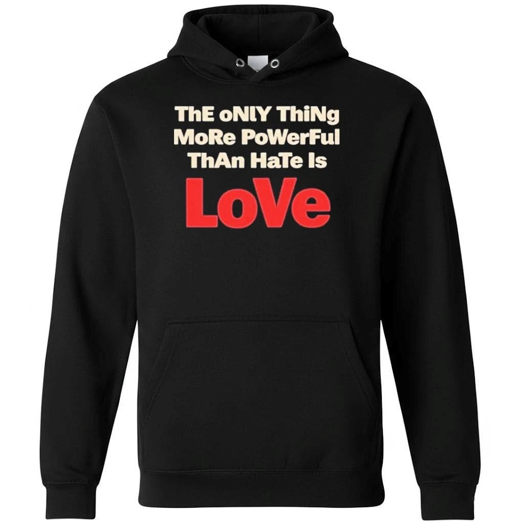 Abolish Ice The Only Thing More Powerful Than Hate Is Love Bad Bunny Shirt
