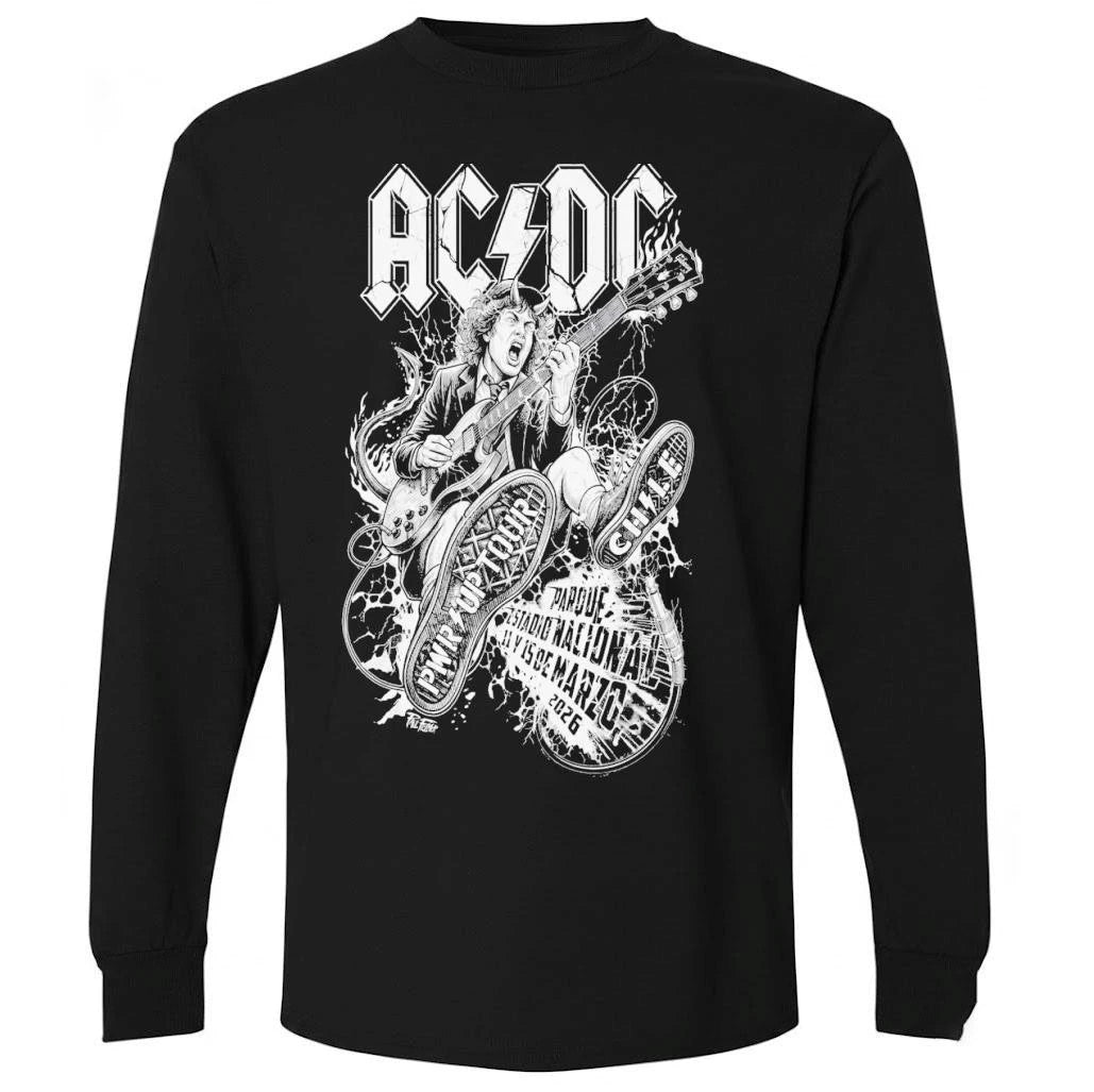 AC DC Parque Estadio Nacional Chile Mar 11-15 2026 Poster Shirt