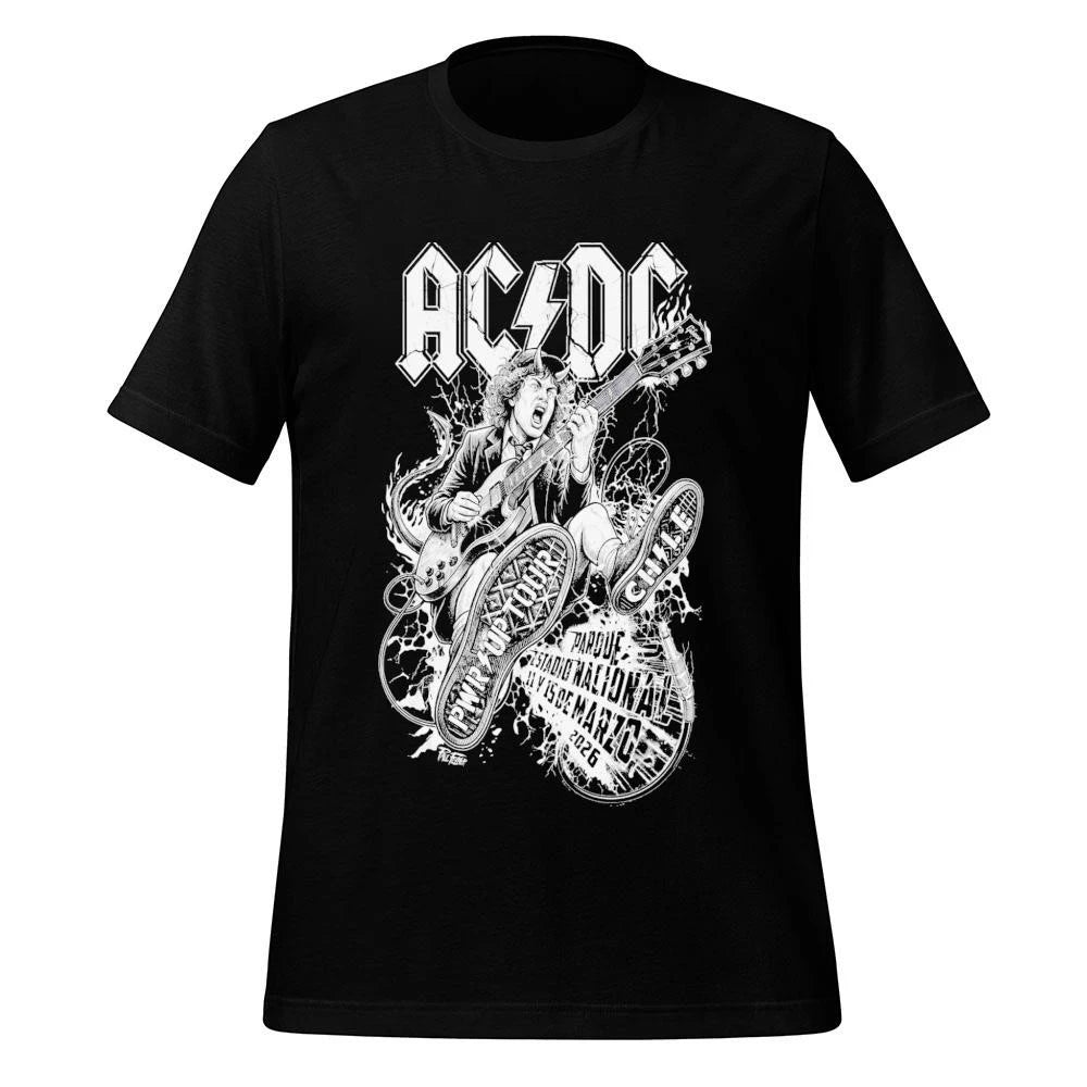 AC DC Parque Estadio Nacional Chile Mar 11-15 2026 Poster Shirt