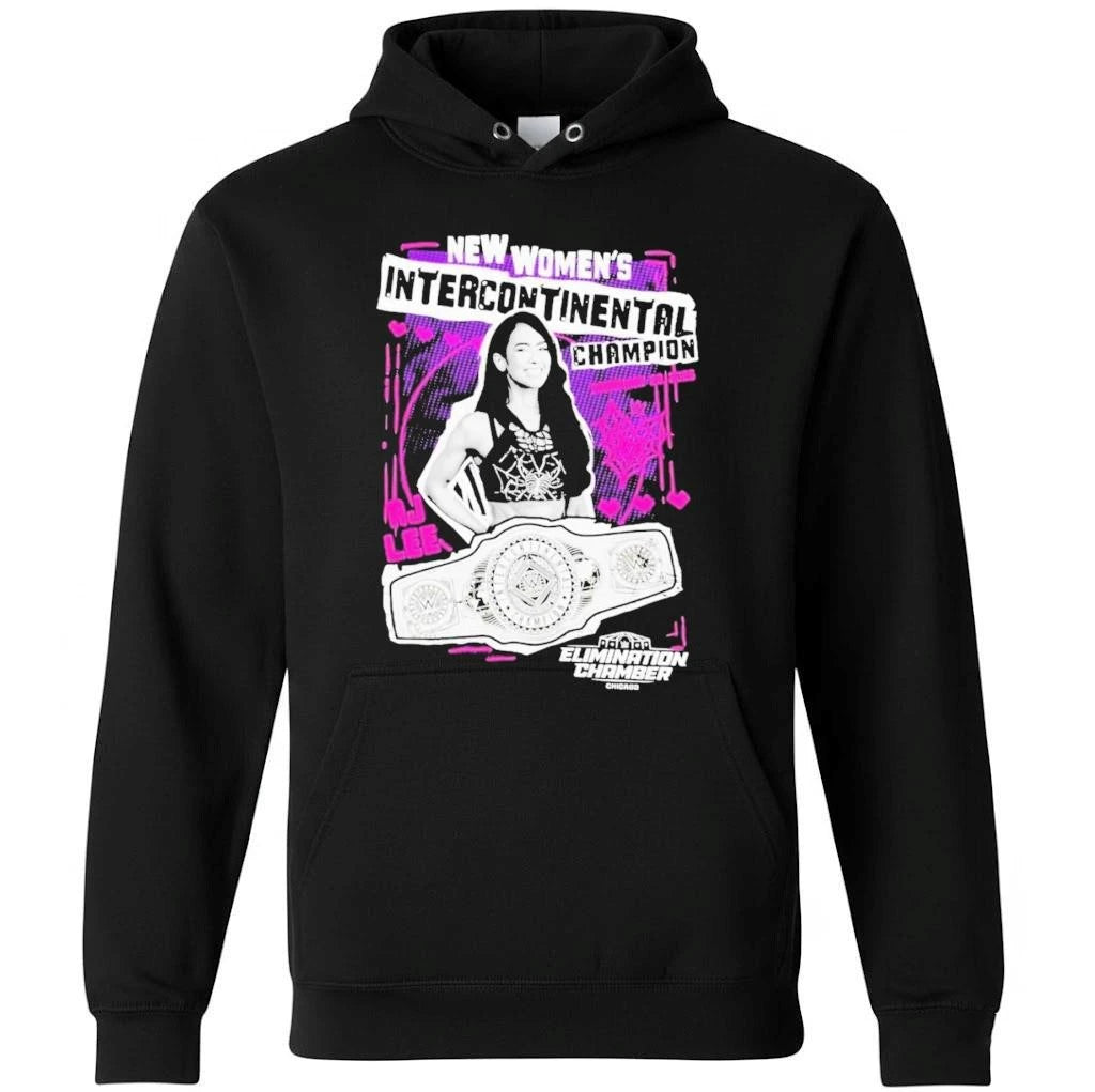 AJ Lee Elimination Chamber 2026 Women’s Intercontinental Championship Winner Shirt