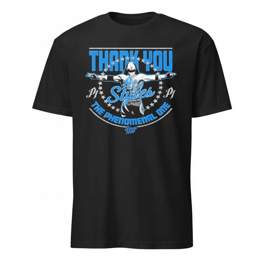 AJ Styles Thank You Greatest Moment The Phenomenal One Shirt