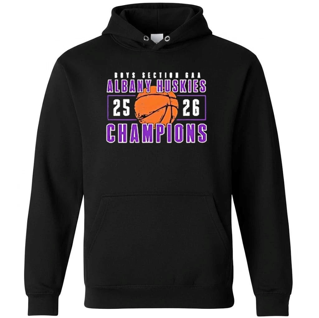 Albany Great Danes Basketball 2025 2026 Boys Section 6aa Champions Shirt