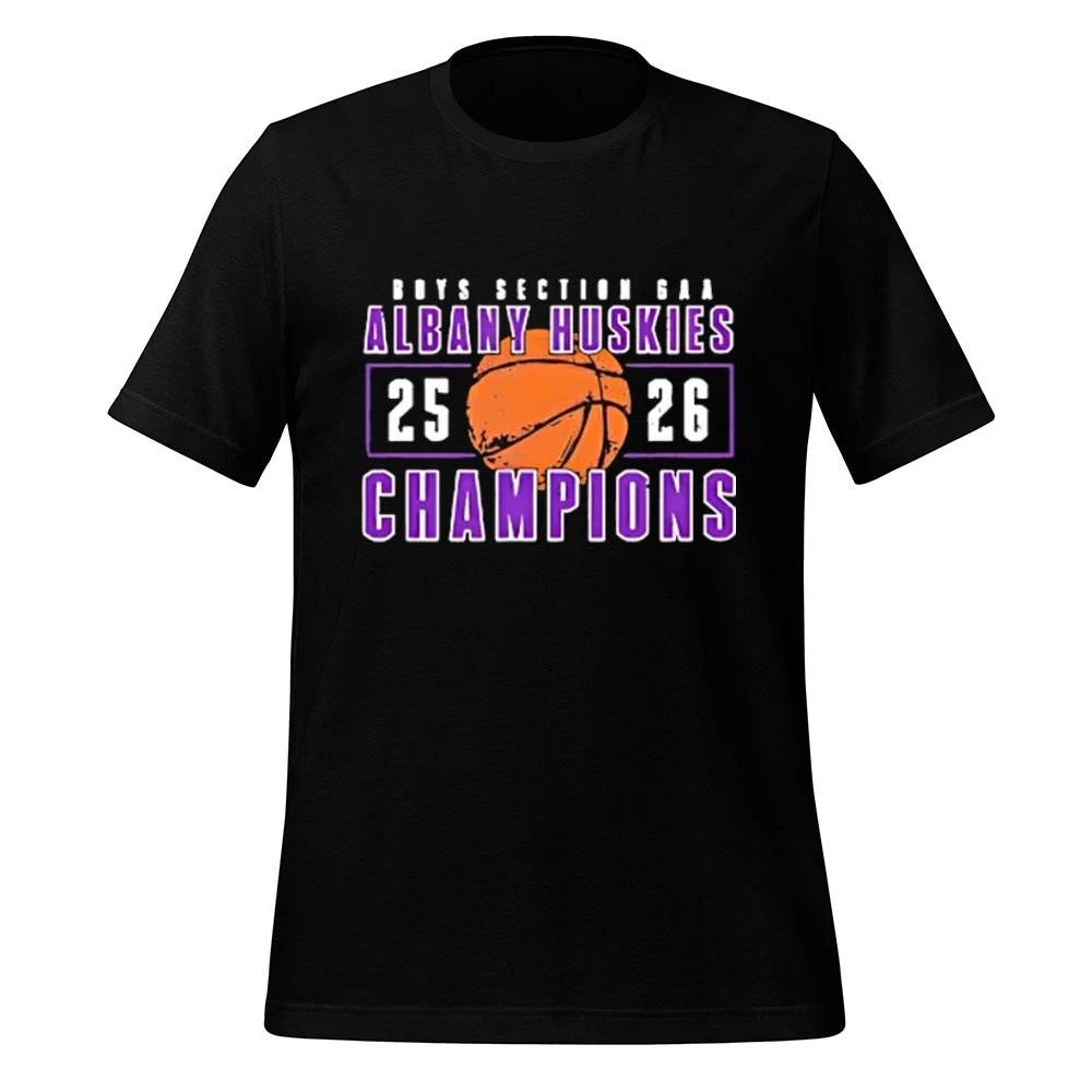 Albany Great Danes Basketball 2025 2026 Boys Section 6aa Champions Shirt