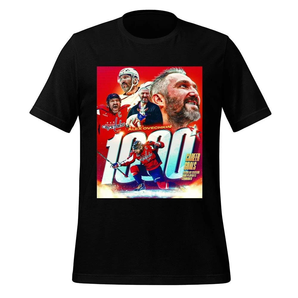 Alex Ovechkin Became The Second Player In NHL History To Score 1000 Career Goals Shirt