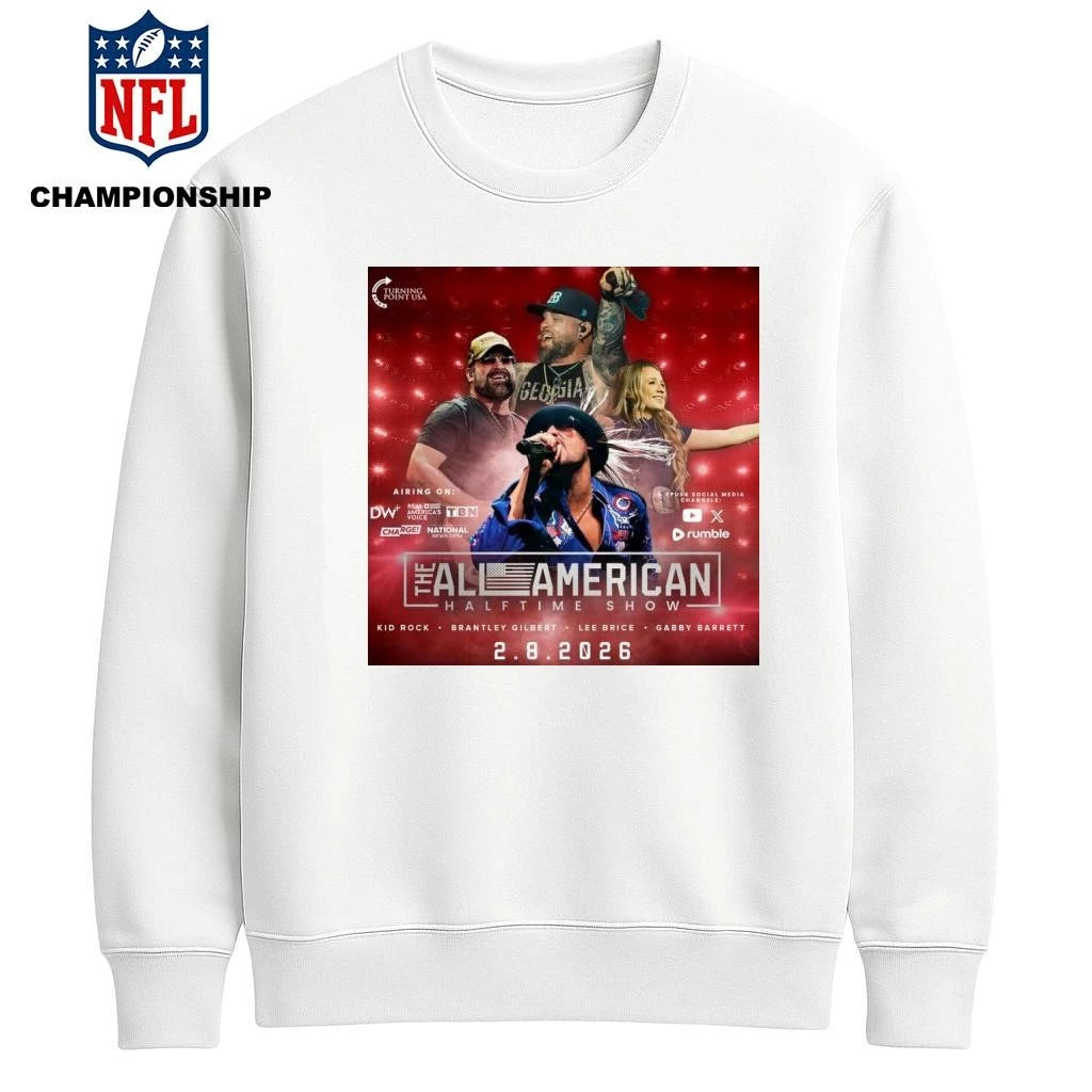 All American Halftime Show 2026 Lineup Shirt