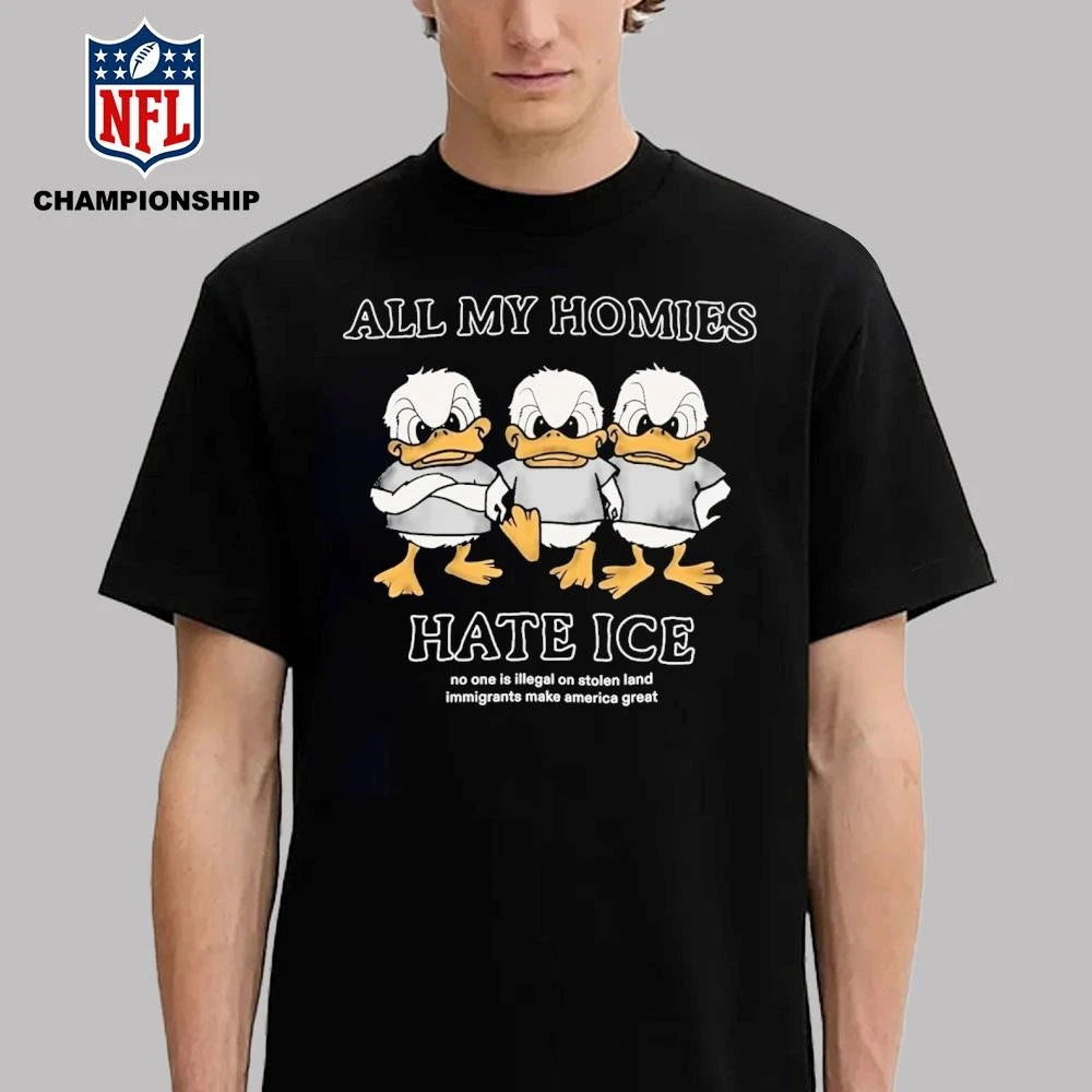 All My Homies Hate Ice Minnesota Shirt