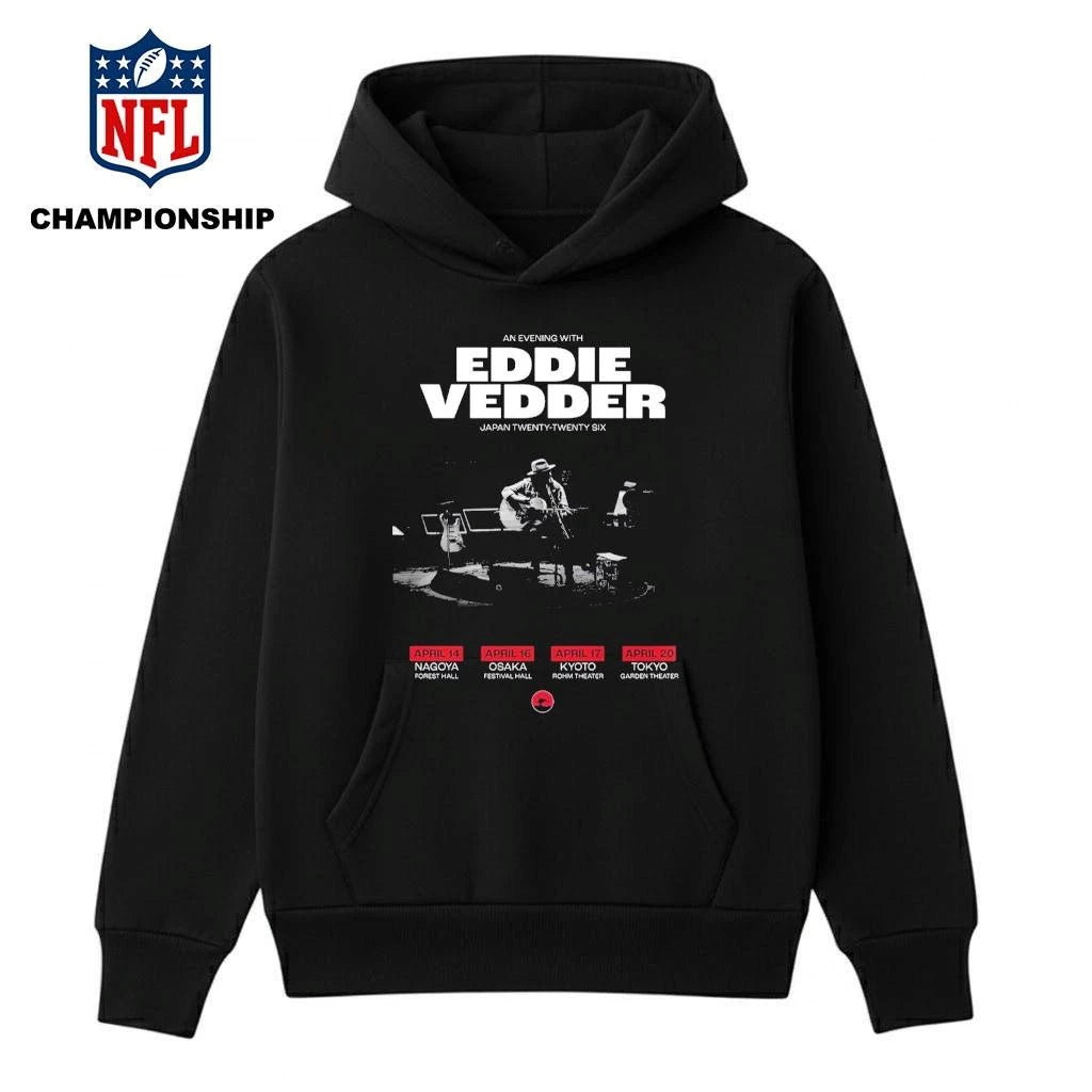 An Evening With Eddie Vedder Japan 2026 Solo Tour On April Shirt