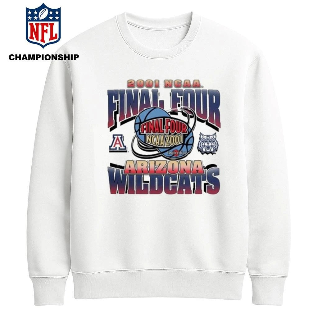 Arizona 01 Final Four Legacy Drop Shirt