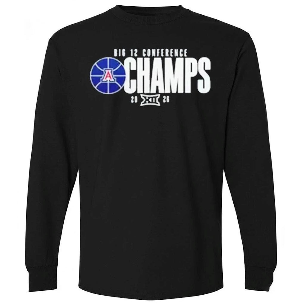 Arizona Wildcats Big 12 Conference Champs 2026 Shirt