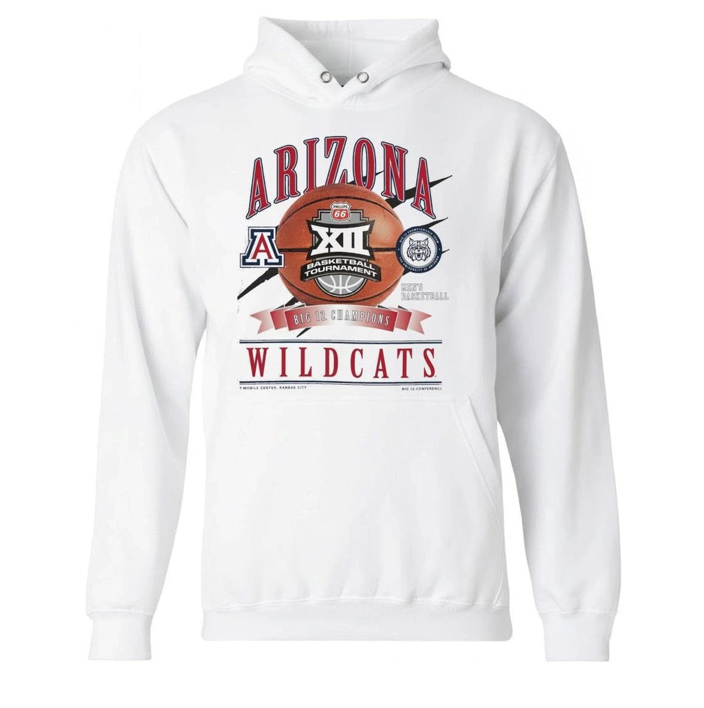 Arizona Wildcats Men’s Basketball Philips 66 2026 Big 12 Tournament Champions New Era Locker Room Shirt