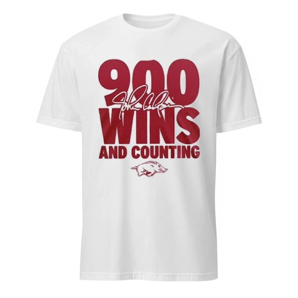 Arkansas Razorbacks Basketball Coach John Calipari 900 Wins and Counting 2026 Shirt