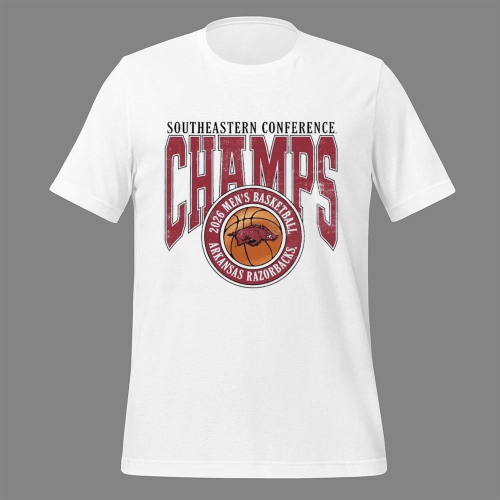 Arkansas Razorbacks Southeastern Conference Champs 2026 Shirt
