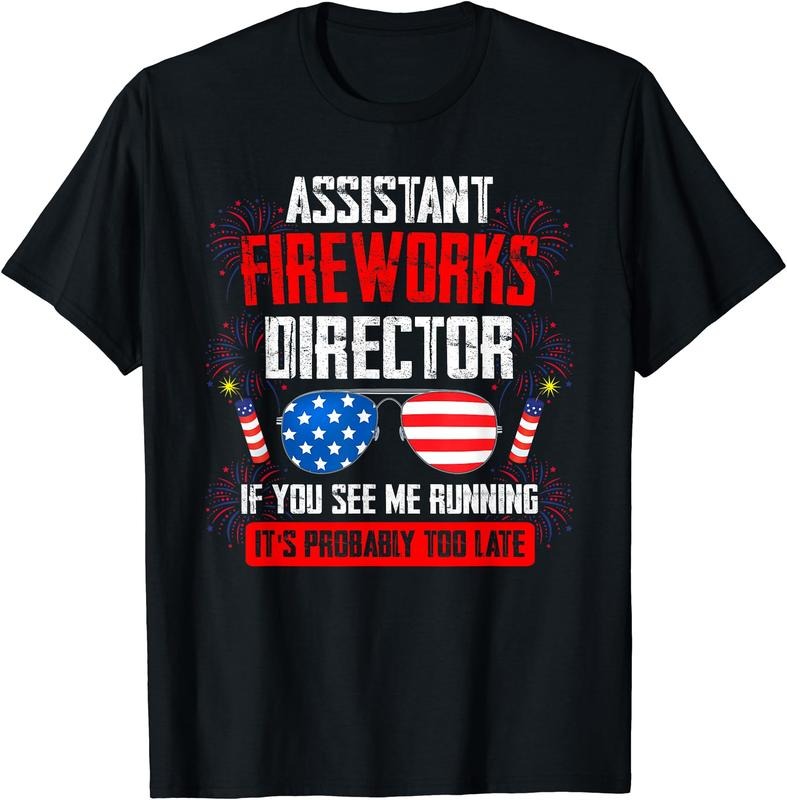 assistant fireworks director if you see Assistant firework T-Shirt Hoodie, Sweatshirt | HypeDripTees.com