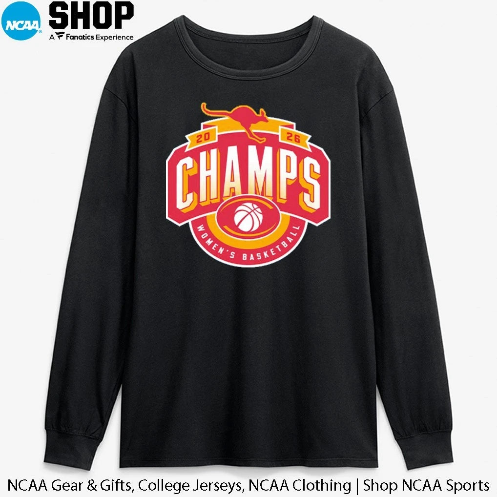 Austin College ’Roos Women’s Basketball 2026 Champs T-Shirt