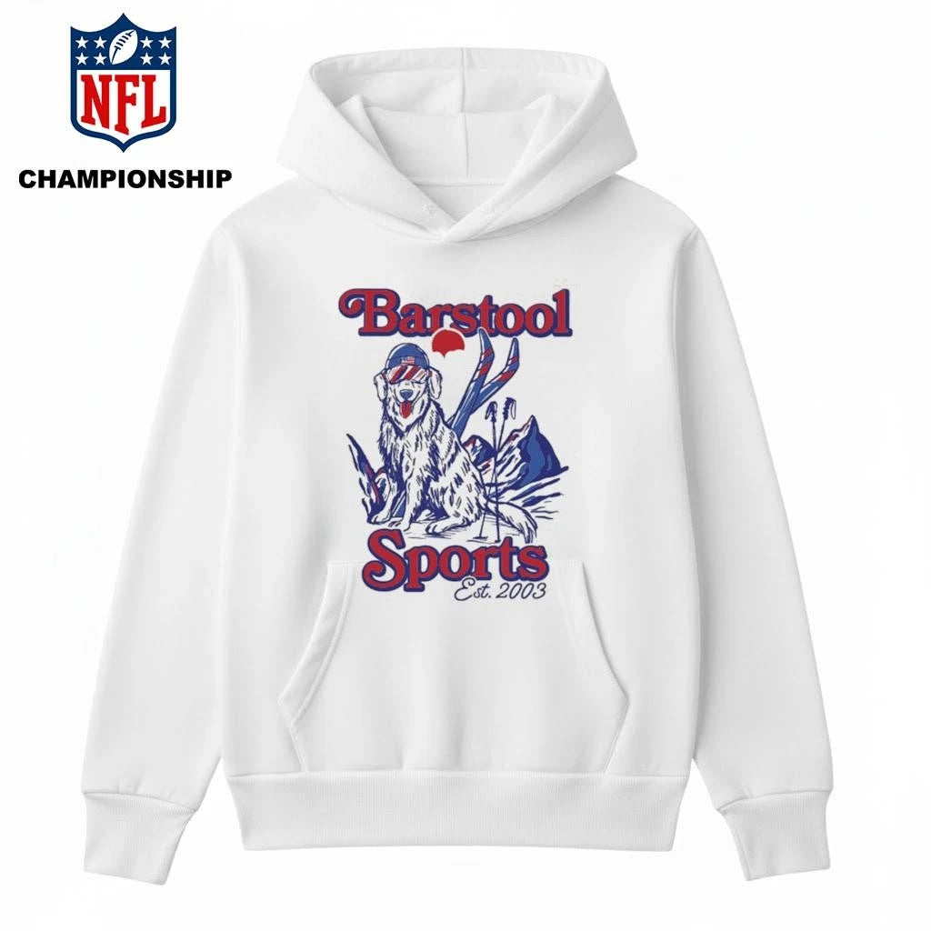Barstool Sports Dog Ski Mountain Shirt