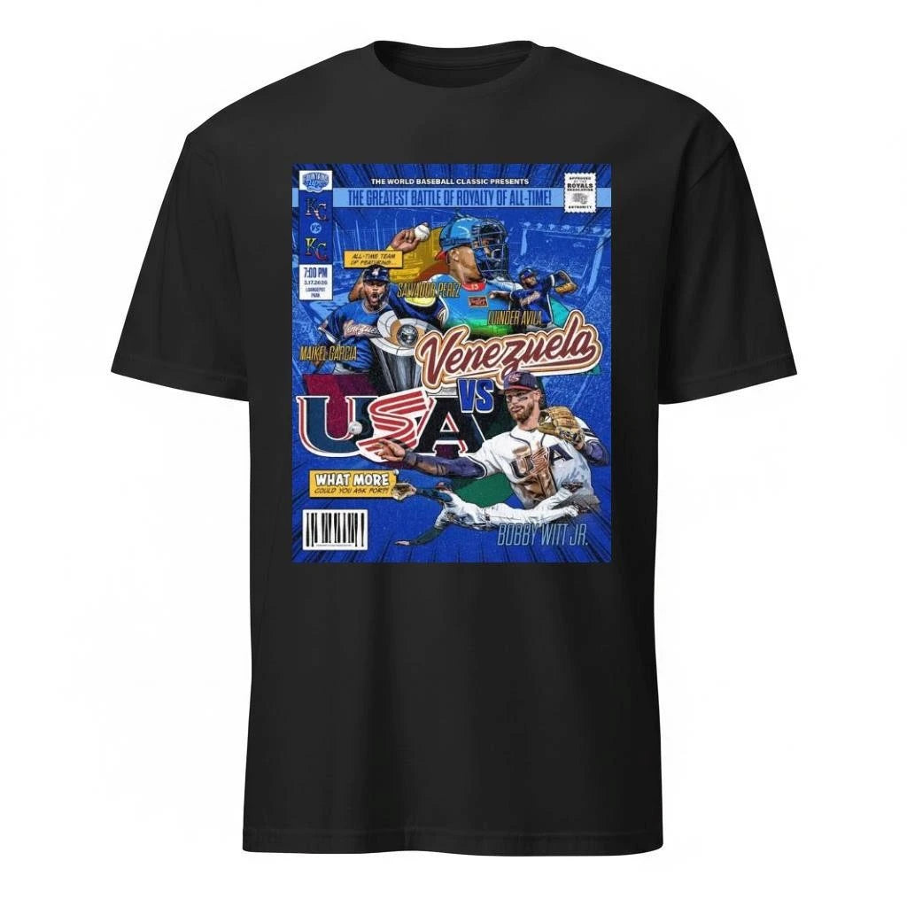 Battle of Baseball Royalty Venezuela vs USA 2026 Shirt