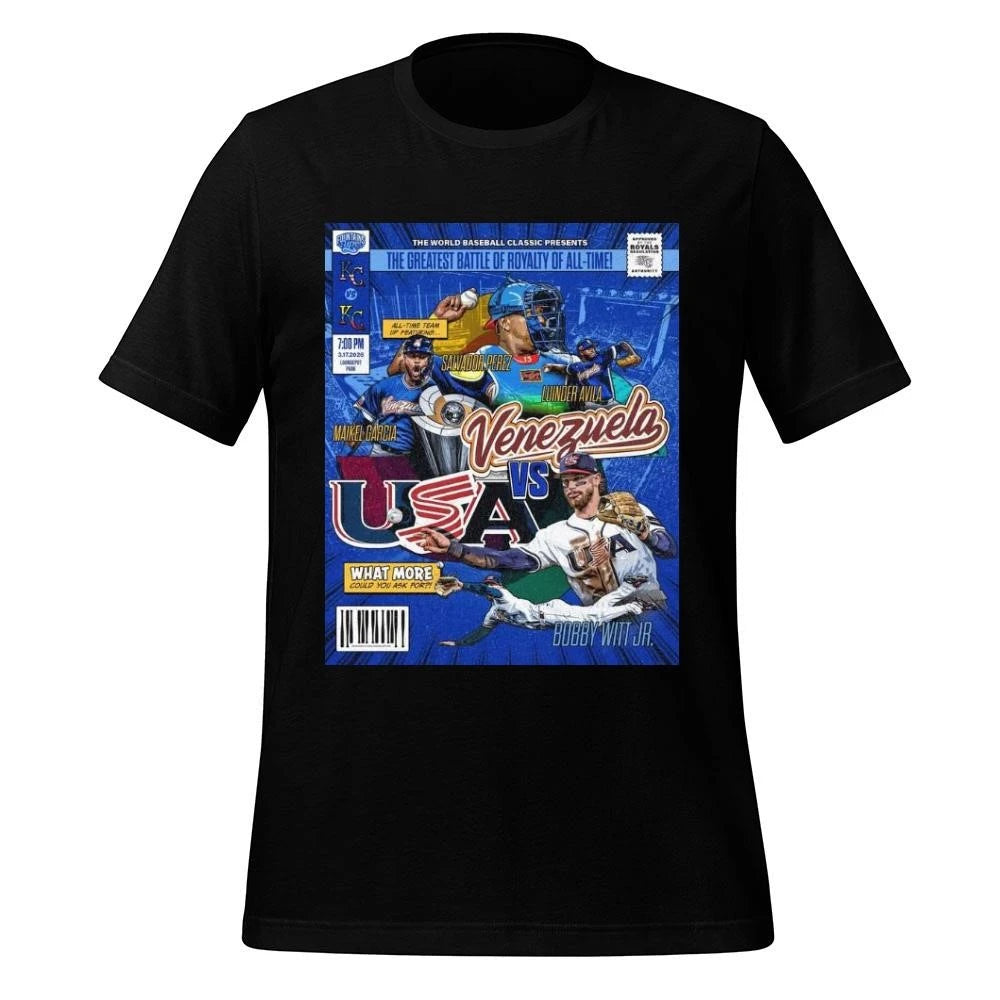 Battle of Baseball Royalty Venezuela vs USA 2026 Shirt