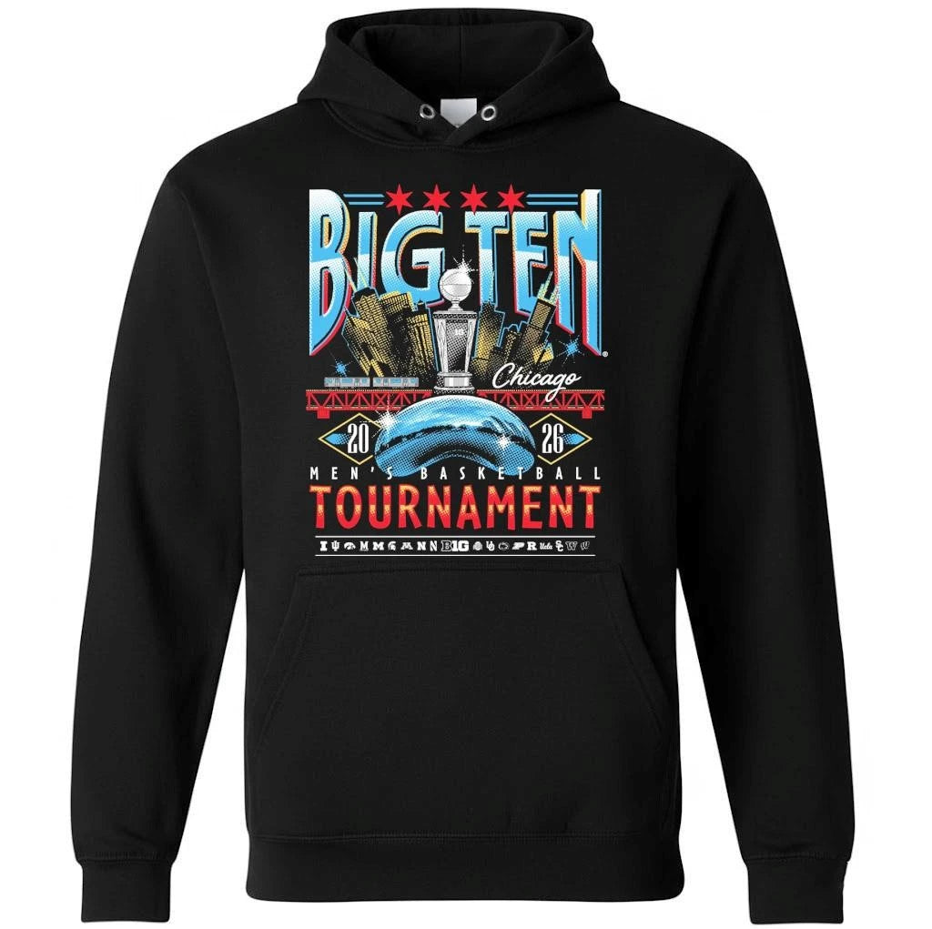 Big Ten Men’s Basketball Tournament Chicago 2026 Shirt