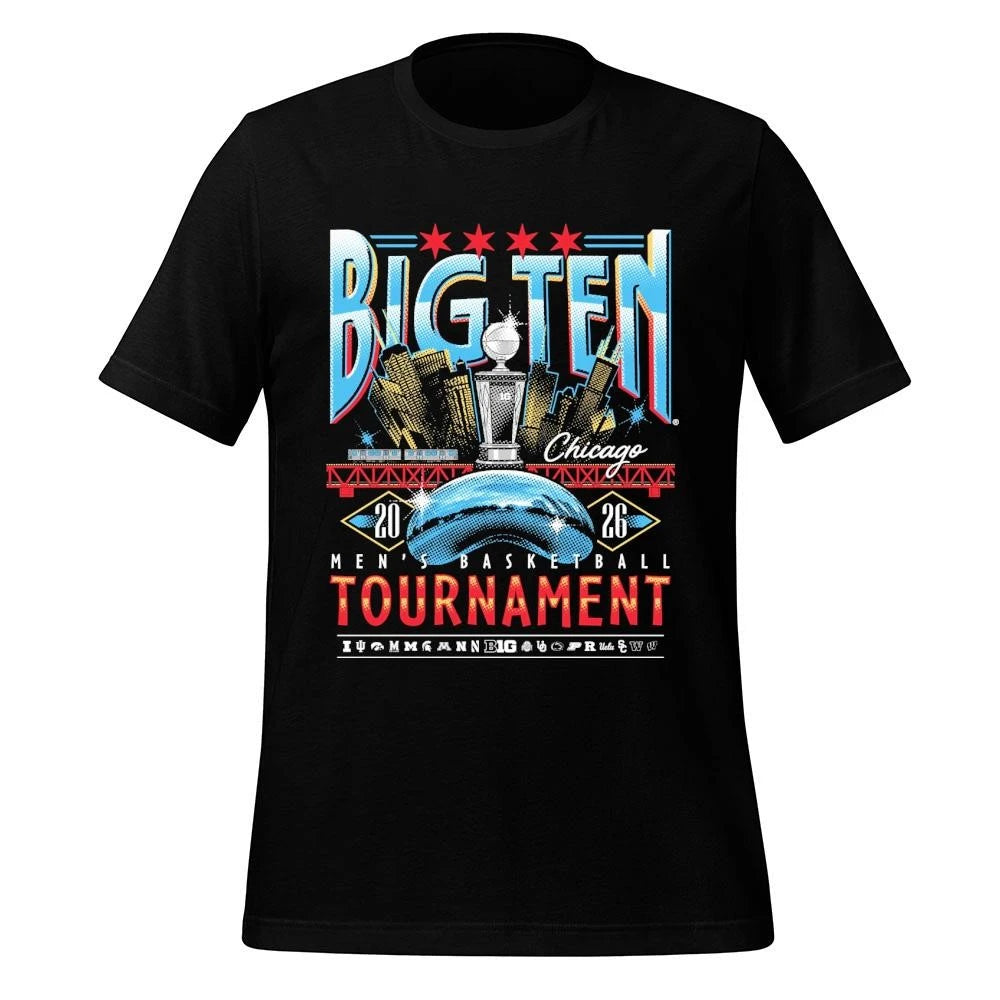 Big Ten Men’s Basketball Tournament Chicago 2026 Shirt