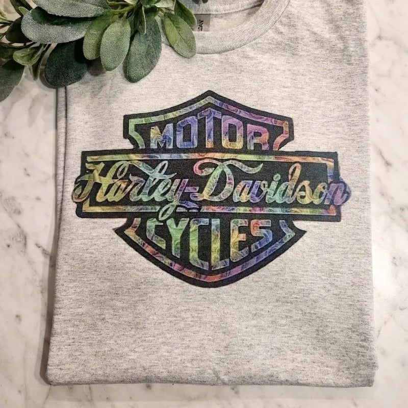biker shirt colorful logo motorcycle riding harley popular, shirt hot trned Hoodie, Sweatshirt | HypeDripTees.com