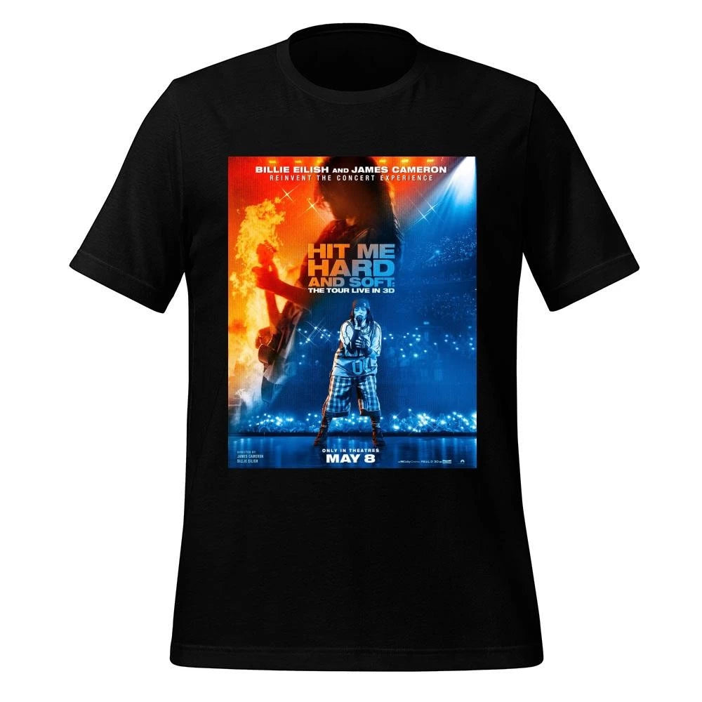 Billie Eilish Hit Me Hard And Soft The Tour Live In 3D In Theatres On May 8 2026 Poster Shirt