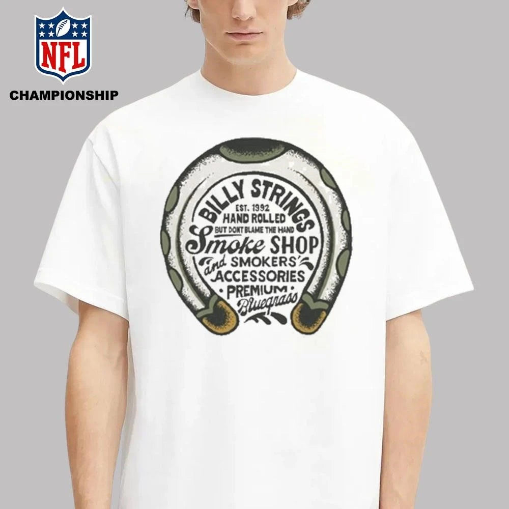 Billy Strings 2026 Winter Tour Smoke Shop Shirt