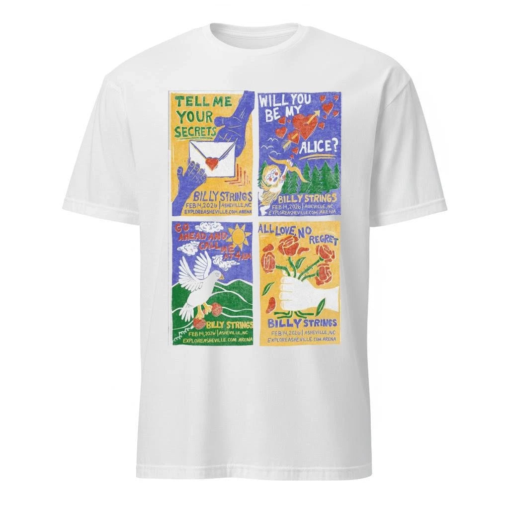Billy Strings At ExploreAsheville.com Arena February 14 2026 Poster Shirt