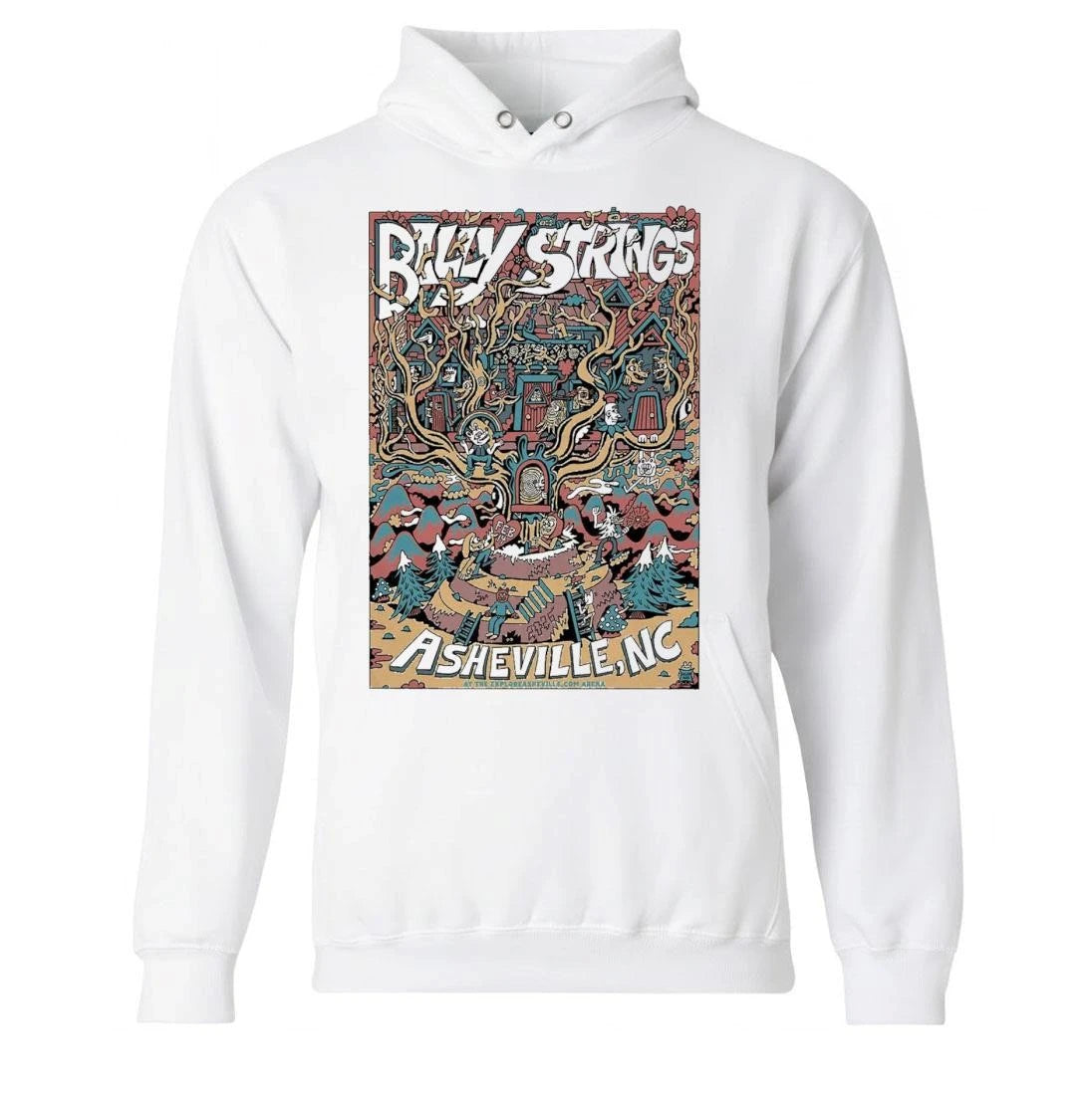 Billy Strings ExploreAsheville.com Arena Asheville, NC February 14 2026 Poster Shirt