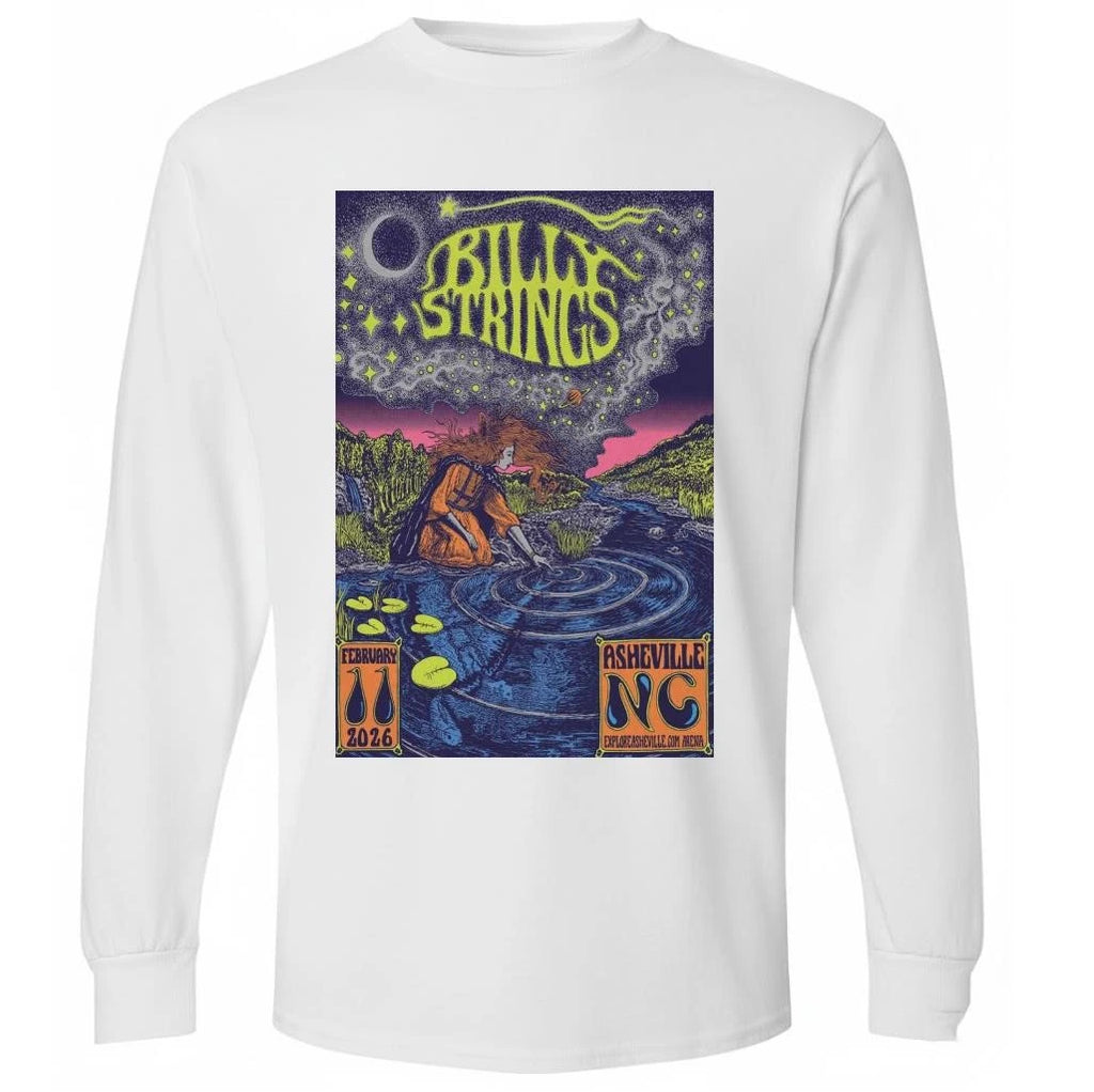 Billy Strings ExploreAsheville.com Arena Asheville, NC On Feb 11, 2026 Poster Shirt