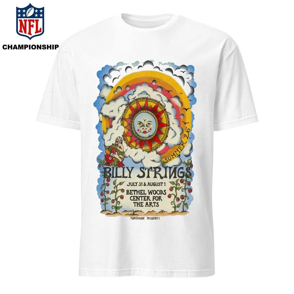 Billy Strings Summer 2026 Tour Poster Shirt