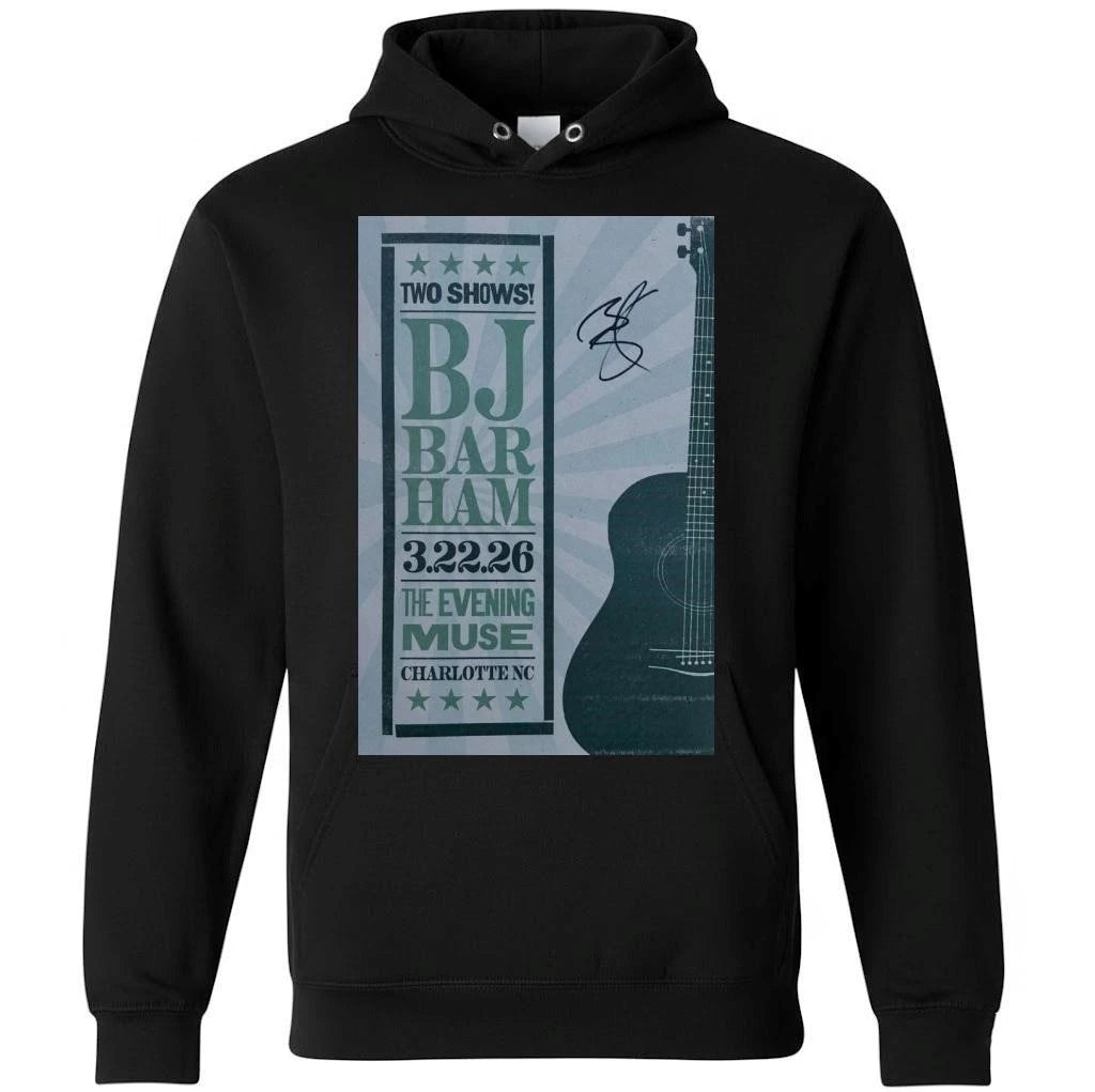 BJ Barham Concert The Evening Muse 3.22.2026 Poster Shirt