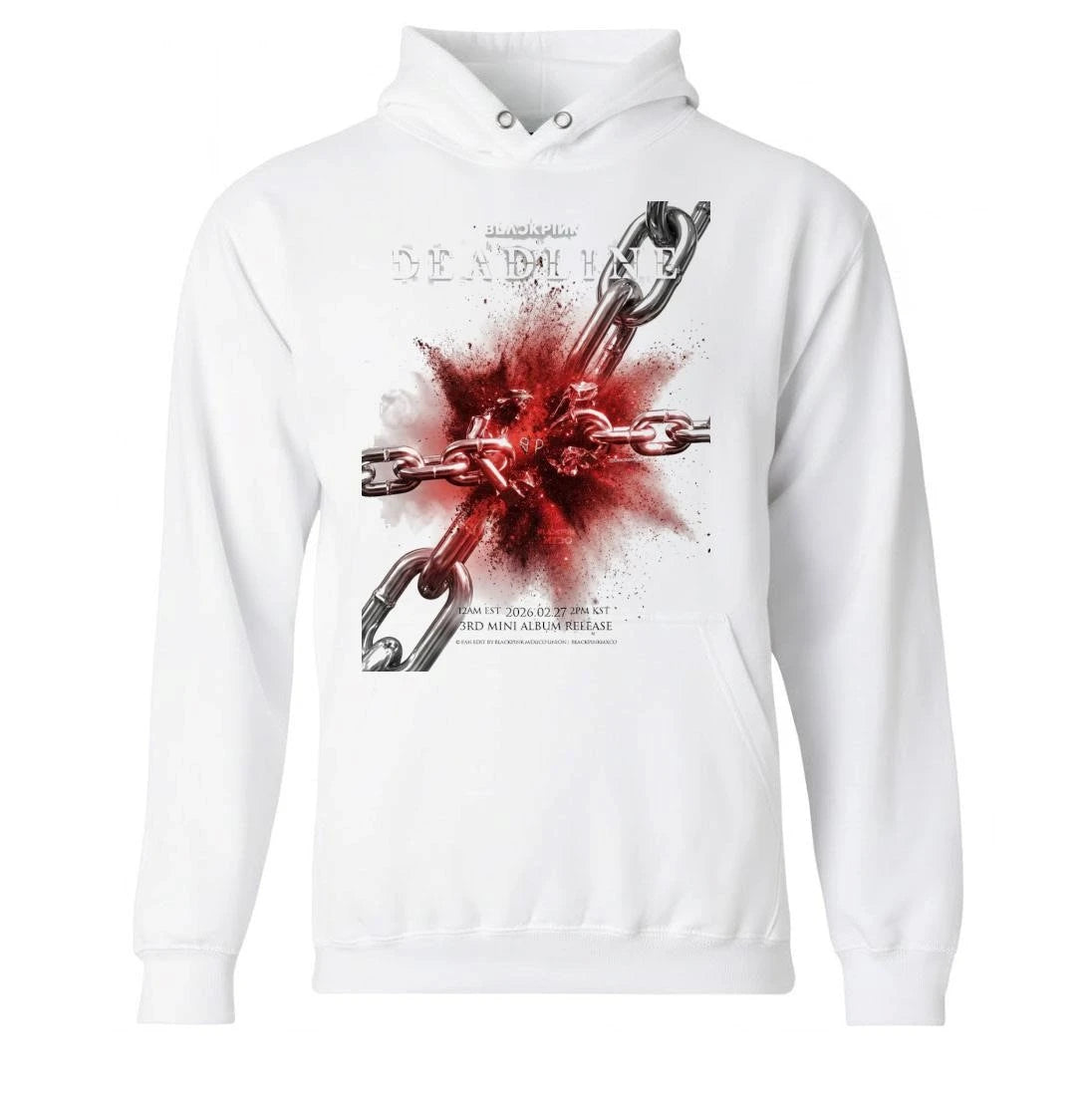 BLACKPINK Deadline Concept Poster Pressure 3rd Mini Album Release Shirt
