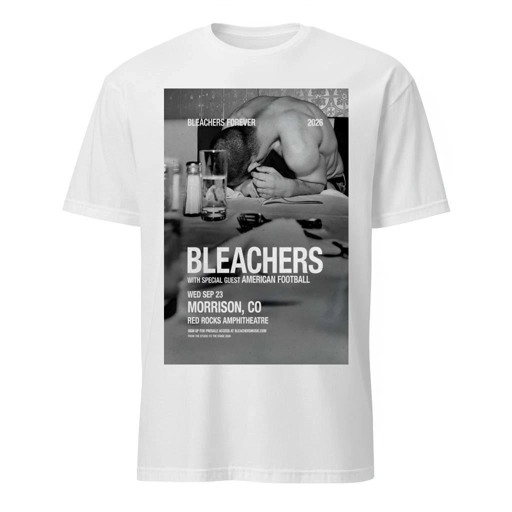 Bleachers Sept 23 2026 Red Rocks Amphitheatre In Morrison CO Poster Shirt