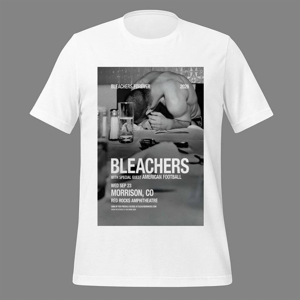 Bleachers Sept 23 2026 Red Rocks Amphitheatre In Morrison CO Poster Shirt
