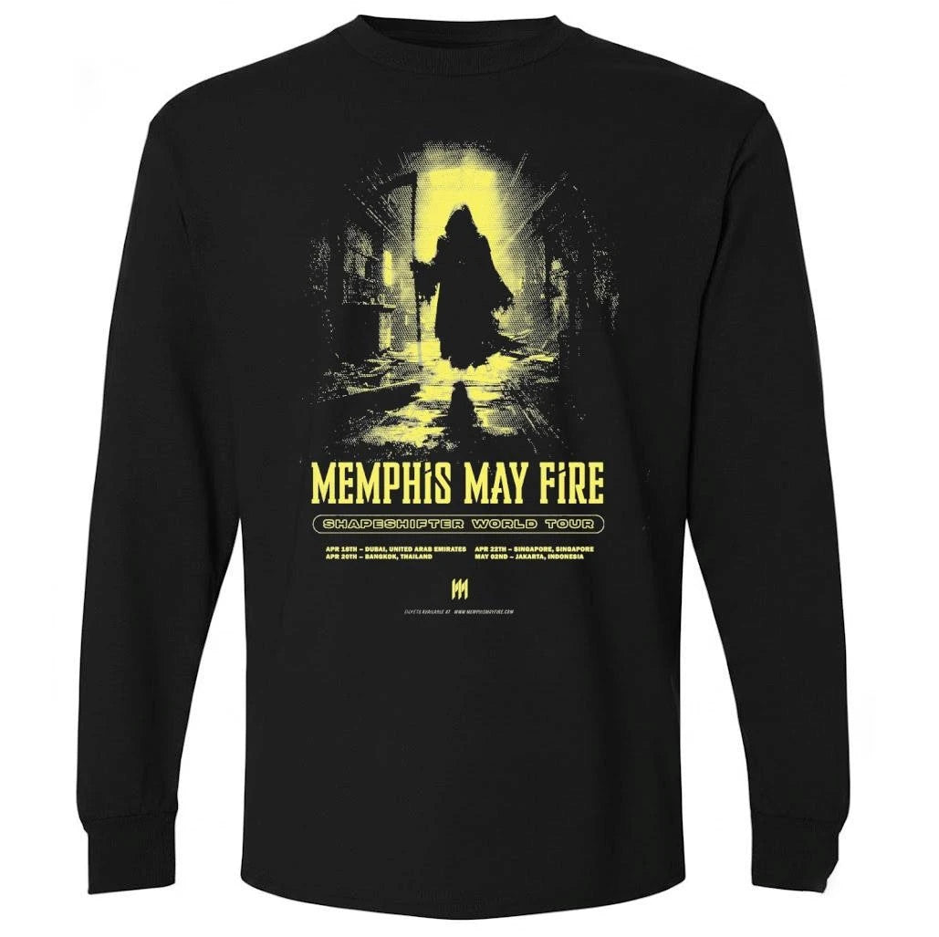Blessthefall Shapeshifter Worl Tour 2026 Memphis May Fire Poster Shirt