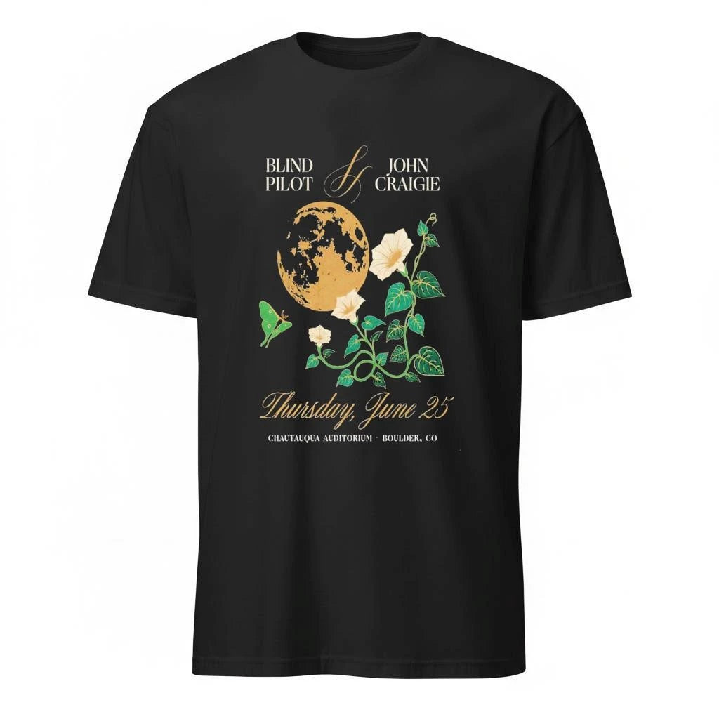 Blind Pilot And John Craigie Boulder CO On June 25 2026 Poster Shirt