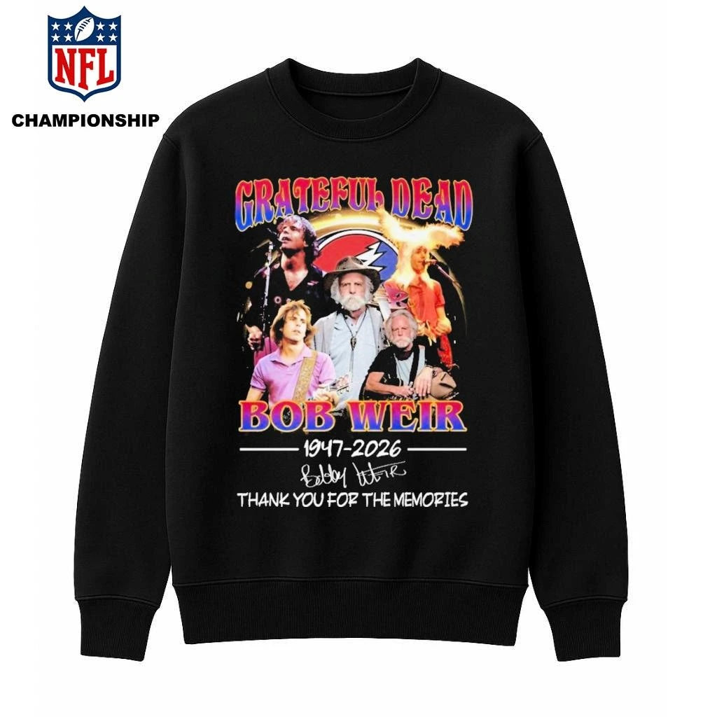 Bob Weir Grateful Dead Thank You For The Memories Shirt