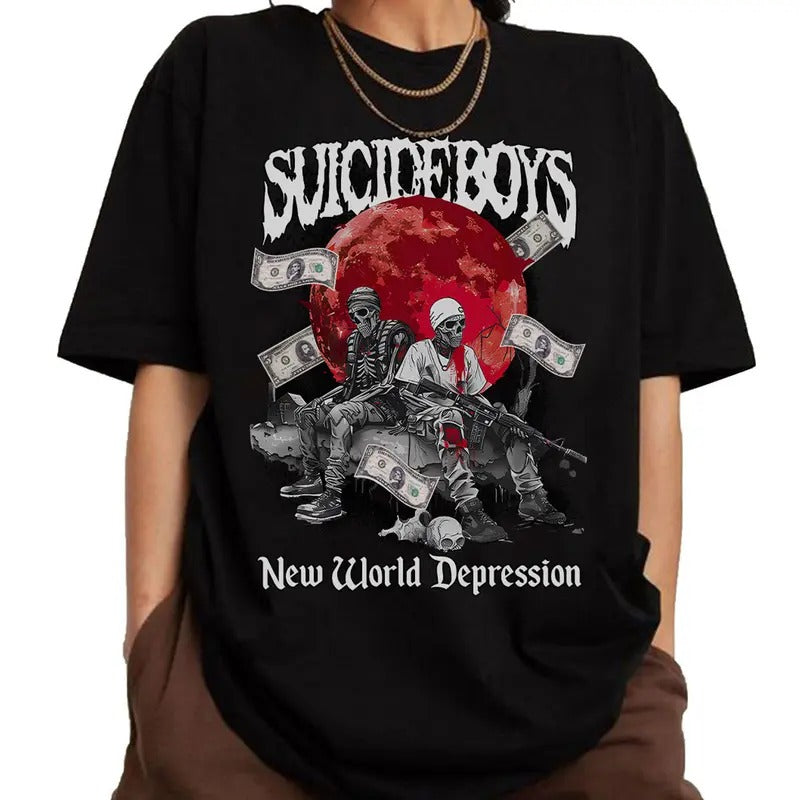 $boy New World Depression Shirt Hoodie, Sweatshirt | HypeDripTees.com