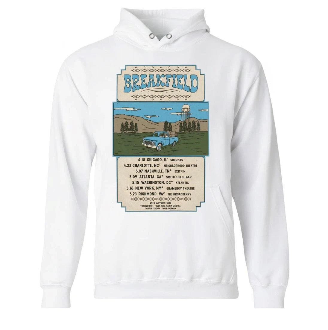 Breakfield Tour Spring 2026 Poster Shirt
