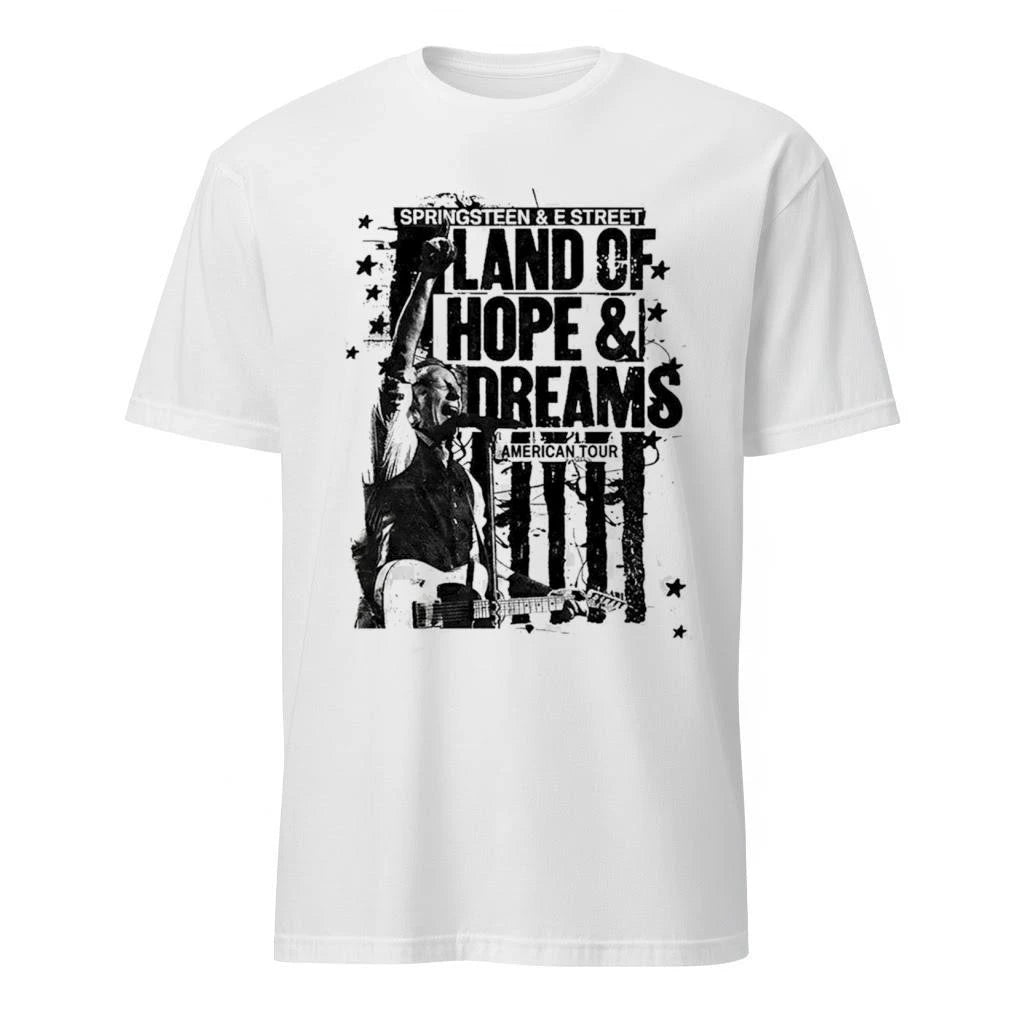 Bruce Springsteen Land Of Hope And Dreams American Tour 2026 Schedule Tour Dates Shirt