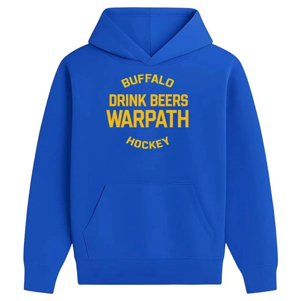 Buffalo Drink Beers Warpath Hockey Shirt