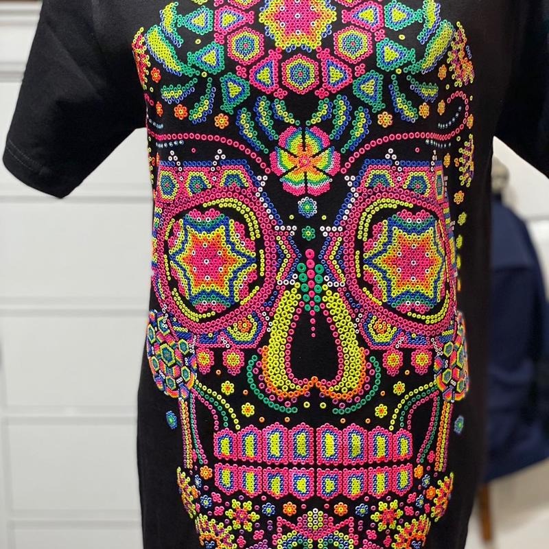 calavera  estrella t-shirt Casual Black Hoodie, Sweatshirt | HypeDripTees.com