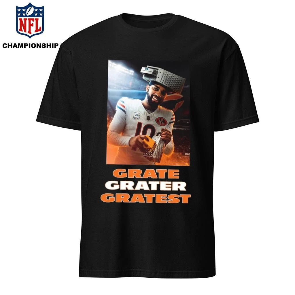 Caleb Williams Grate Chese Grater Gratest Chicago Bear vs Green Bay Packers 2026 Shirt